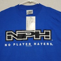 No Player Haters T-shirt Mens Size Large Blue Short Sleeve Graphic Offic... - $15.87