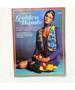 Golden Hands Magazine Needlepoint Bolero Part 16 Vol 2 Crochet Guide 70s - £12.50 GBP