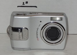 Pentax Optio M20 7.0MP Digital Camera - Silver Tested Works - £39.31 GBP