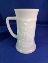 Vintage Federal White Milk Glass Mug Beer Cup  - $28.04