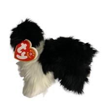 Poofie the Dog Retired TY Beanie Baby 2001 PE Pellets Excellent Cond Bla... - £5.34 GBP