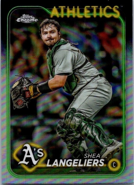 2024 Topps Chrome - Shea Langeliers #205 Refractor - $2.93