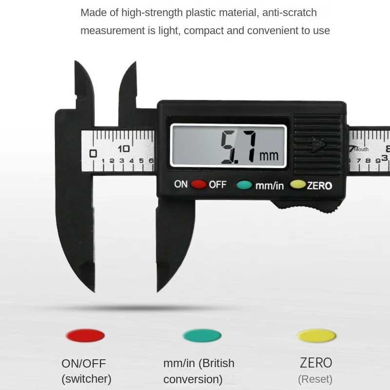 100mm Electronic Digital Caliper   Dial Vernier Caliper Gauge Micrometer  Diamet - £154.63 GBP