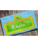 Sesame Street Sign Applique Machine Embroidery Design - €3,47 EUR