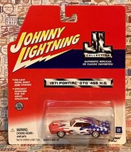 Johnny Lightning 1971 Pontiac GTO 455 H.O. JL Collection Stars 1:64 Diecast - $28.49