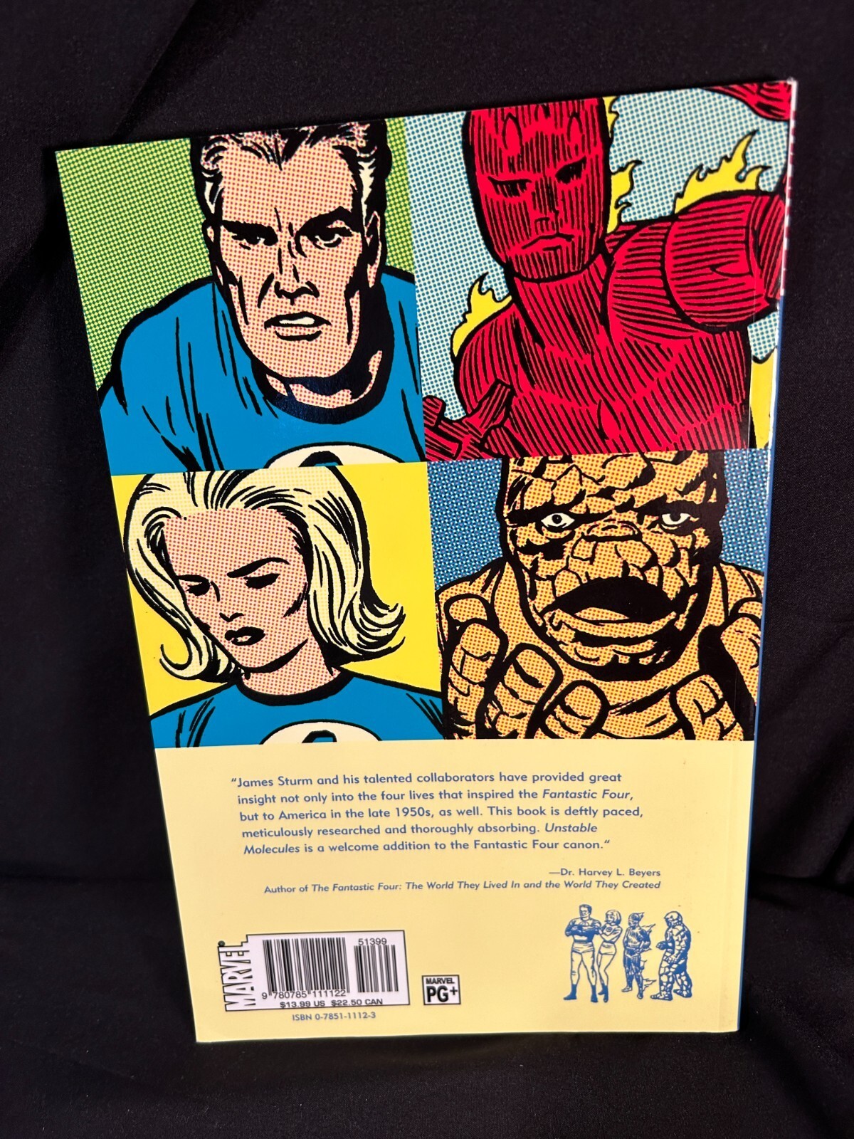 Fantastic Four Unstable Molecules TPB Marvel Legends 2003 Item image 3