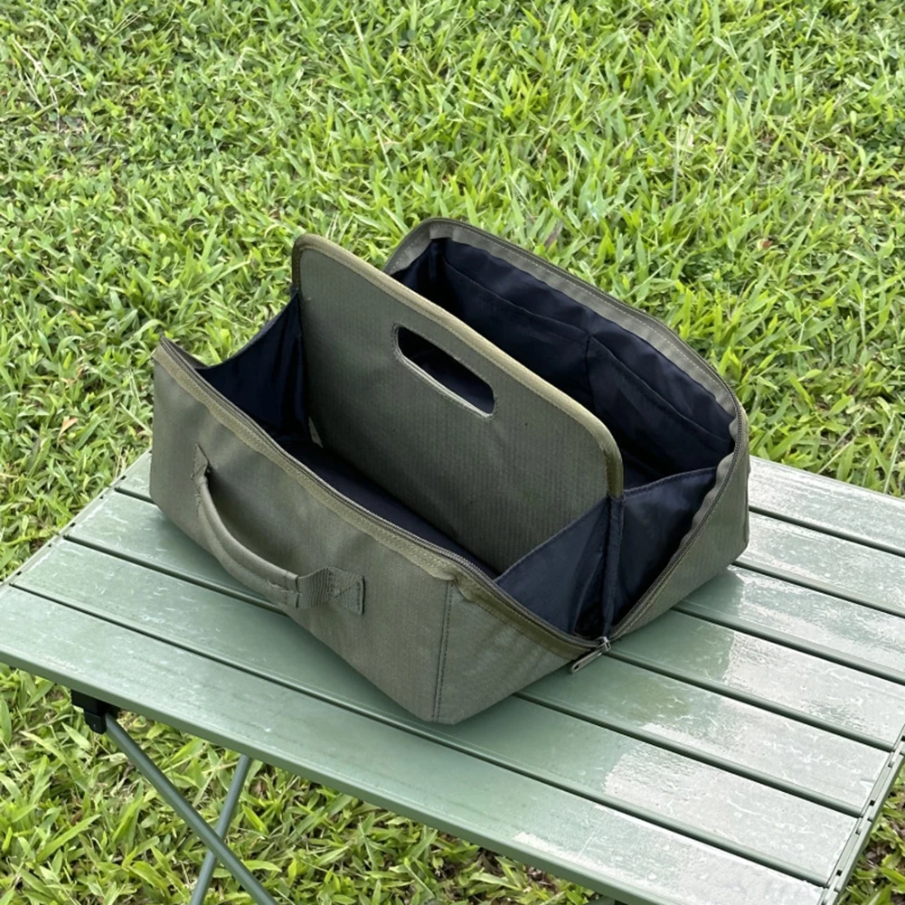 Camping Tools Storage Bag Folding Travel Work Accessoires Tool Box Portable Tent - £28.74 GBP