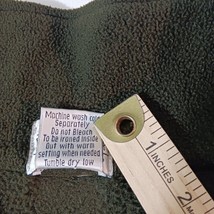 Willi Smith Collection Men's Green 1/4 Zip Pullover Fleece Sweatshirt Size M image 5