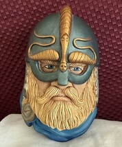 Bossons 1991 OLAF TRYGGUASSON England CHALKWARE HEAD FIGURINE - $1,469.19 MXN