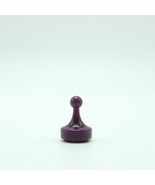 Clue Professor Plum Token  2013 Purple Meeple Pawn Replacement Game Piece - $3.22