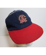 Vtg California Angels Old Fitted Hat Cap MLB 60s 70s Halo Top Kids Youth? - £20.92 GBP