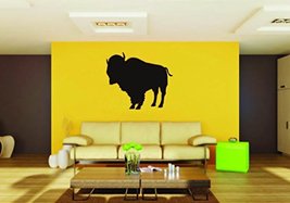 Picniva Animal Bison sty3a Removable Vinyl Wall Decal Home Dicor - £6.84 GBP
