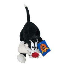 Vintage 1998 Looney Tunes Sylvester Cat Crouching Plush ACE Stuffed Anim... - $25.74