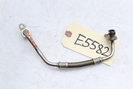 11-18 BMW X5 E70 F15 3.0L TURBO OIL SUPPLY FEED LINE HOSE PIPE E5582 image 8