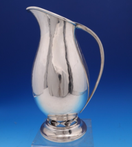 Blossom by De M. Studio Sterling Silver Water Pitcher Leaf Motif 10 1/2&quot; (#7939) - £2,168.52 GBP