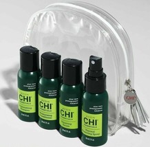 AVON CHI Essentials Hair Travel kit Shampoo, Cond.,Spray, Serum 2 Fl. Oz... - $12.77
