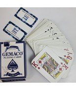 Vintage Gemaco Wind River Casino Resort Playing Card Deck Unsealed Cut Blue - $14.31