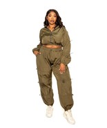 Active Zip Up Set With Cord Lock Detail - $177.80 CAD