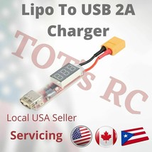 2S-6S Lipo Deans or XT60 to USB 5V 2A Charger Converter for Phone Tablet... - $9.99