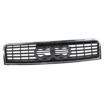 SimpleAuto Grille assy w/Chrome Frame; Satin Black for AUDI A4 2002-2005 - £78.62 GBP