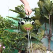 Creative Cartoon Iron Frog Watering Pot Creative Home Decoration - £80.20 GBP
