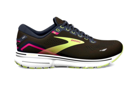 Brooks Ghost 15 Women&#39;s Running Shoes Sz 8 Black/Ebony/Sharp Green - Worn Once - £54.10 GBP