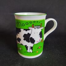 Kirsty Jayne Moo... Cow Fine Bone China Staffordshire England Coffee Mug... - $13.85