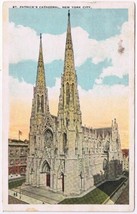 Postcard St Patrick&#39;s Cathedral New York City NY 1926 - £2.38 GBP