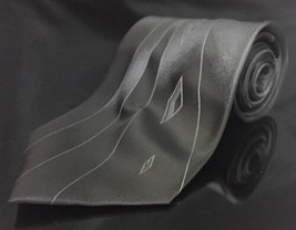 Puritan Black brilliant shine Dressed to Impress Geometric Tie - £8.80 GBP