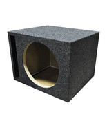 Single 12 Slot Ported Vented Heavy Duty Empty Woofer Enclosure - $124.26 CAD