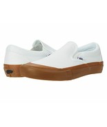 NIB Vans slip on Pro pearl/Gum canvas Skate Shoe mens 7/wmns 8.5 vn0a347... - £40.33 GBP