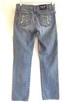 Rock Republic Kasandra Slim Blue Denim Straight Jeans 25x29 Light Wash S... - $19.79
