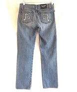 Rock Republic Kasandra Slim Blue Denim Straight Jeans 25x29 Light Wash S... - £15.47 GBP