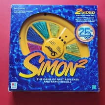 Milton Bradley Simon 2, 25th Anniversary 2-Sided Electronic Game Complet... - £14.50 GBP