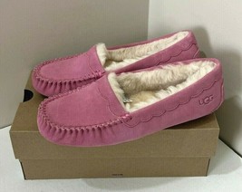 New UGG Scalloped Women Fashion Moccasin Slippers US Size 5 Wildflower - £59.73 GBP