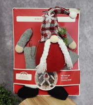 Christmas Gnome Wreath Accessories Tree Decor Body Legs Arms Grey White ... - $14.99