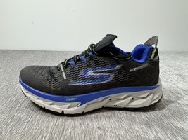 Skechers Shoes Mens 9.5 Black Blue Go Trail Ultra 4 Outdoors Hiking Walking - $39.59