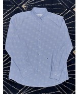 Carolina Herrera Light Blue Shirt CHHC Luxury Brand Long sleeves Down-Button Dre - £65.08 GBP