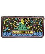 Pleasure Island Disney Springs License Plate Neon Moon Sealed Original P... - £50.48 GBP