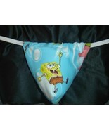 New Mens SPONGEBOB Squarepants Bubbles Gstring Thong Male Lingerie Under... - £14.29 GBP