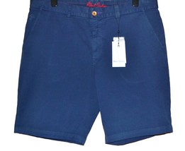 Robert Graham  Blue  Men&#39;s Classic Fit Cotton Casual Shorts  Size 40 NEW - £58.64 GBP