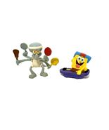 Sponge Bob Square Pants Happy Meal Toy Lot of 2 - Tennis Squidward &amp; Spo... - €8,56 EUR