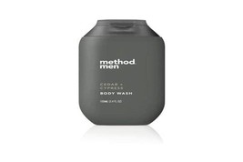 Method Men Cedar + Cypress Body Wash 3.4 Ounces Travel Size - £11.18 GBP