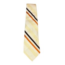 Vintage Unbranded Mens Tie Blue Abstract Professional Corporate Office N... - $21.99