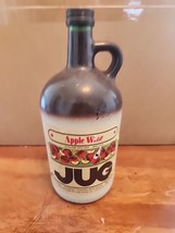 Vintage Apple Jug, 1970s, brown bottle Empty - $355.23 MXN