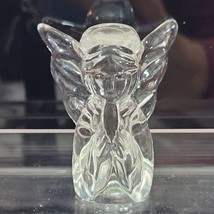 Vintage Gorham Angel Fine Lead Crystal Figurine Holiday Decor Small 2&quot;  - £11.60 GBP