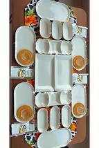 16 Piece Beyaz Kütahya Breakfast Set for 6 People, Breakfast Set and Dinner Set - £68.74 GBP