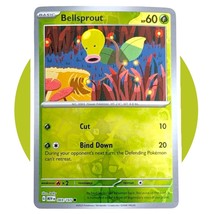 Scarlet &amp; Violet 151 Pokemon Card: Bellsprout 069/165, Reverse Holo - £3.87 GBP