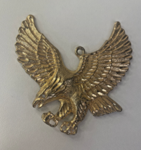 Vintage Flying Eagle Gold-Toned Pendant - £38.76 GBP