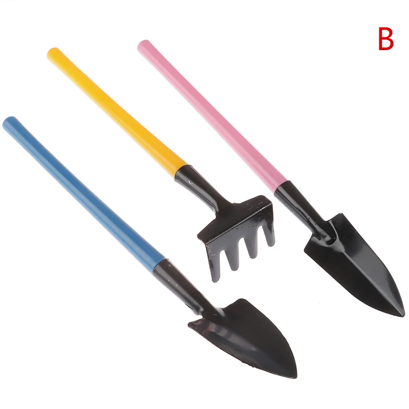 3PCs/Set Three-piece Shovel Rake Planting Tools Combination Home Gardeni... - $3,043.90 MXN